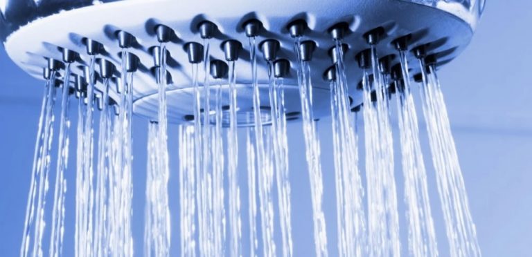 Low water pressure in the shower?